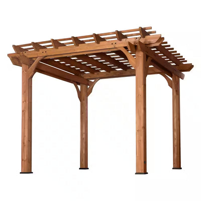 10 x 10 Ft. Cedar Wood Patio Pergola