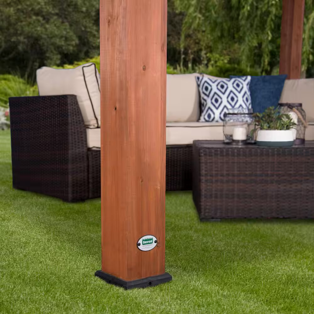10 x 10 Ft. Traditional Cedar Wood Patio Pergola — product view 8